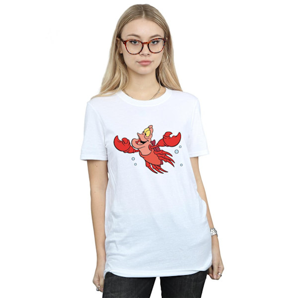 Disney Dam/Kvinnor Den Lilla Sjöjungfrun Sebastian Bubbles Cotto White S