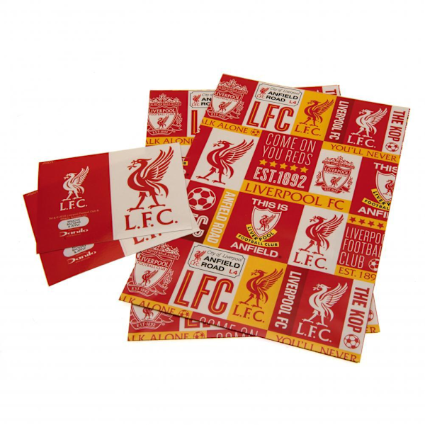 Liverpool FC Presentpapper One Size Röd Red One Size