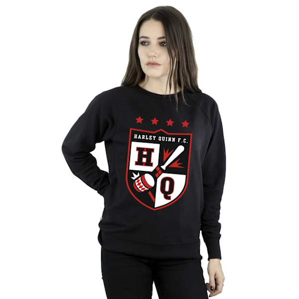 Justice League Dam/Kvinnor Harley Quinn FC Ficktröja Black XL