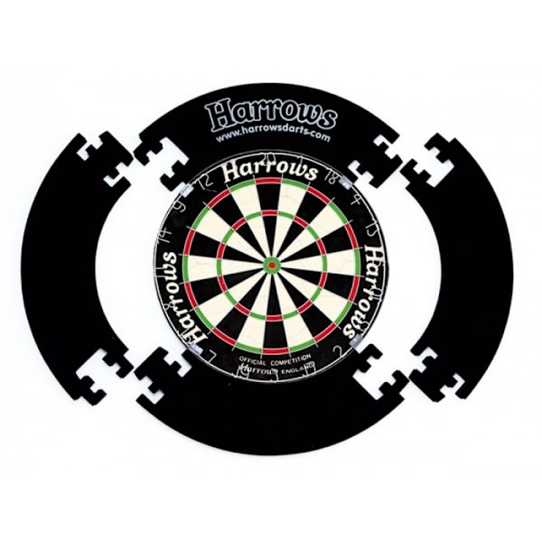 Harrows Dartboard Surround One Size Svart/Vit Black/White One Size