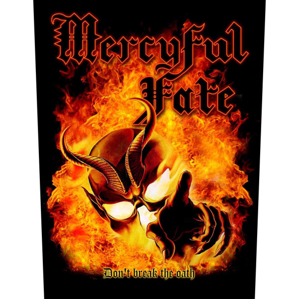 Mercyful Fate Don´t Break The Oath Patch One Size Svart/Orange Black/Orange One Size