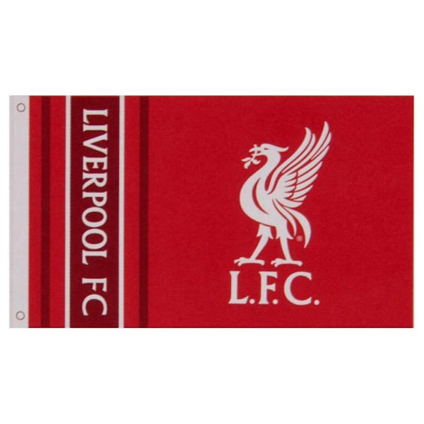 Liverpool FC Wordmark Flag One Size Röd Red One Size