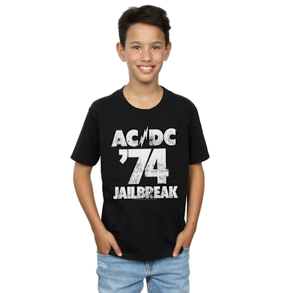 AC/DC Boys Jailbreak 74 T-shirt 12-13 år Svart Black 12-13 Years