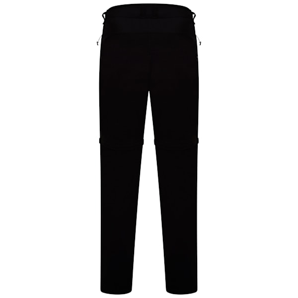 Dare 2B Tuned In II Multi Pocket Zip Off Walking Trousers för män Black 36R