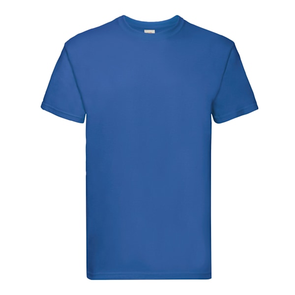 Fruit of the Loom Herr Super Premium T-shirt XXL Royal Blå Royal Blue XXL