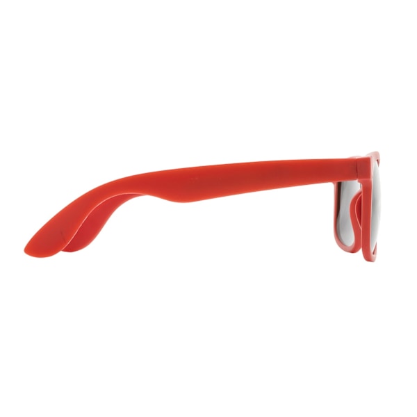 XD Collection Unisex Vuxen Återvunnen PP Plast Solglasögon One S Red One Size