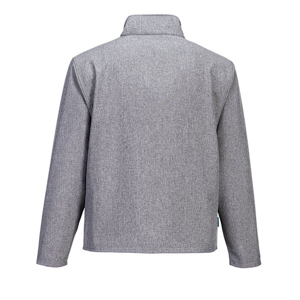 Portwest Männs Soft Shell Jacka L Grå Melange Grey Marl L