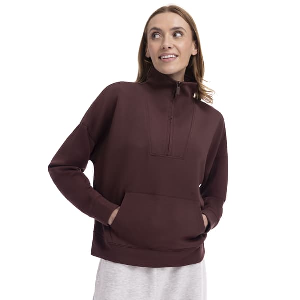 Trespass Jean Half Zip-tröja för dam XXS Mocca Mocha XXS