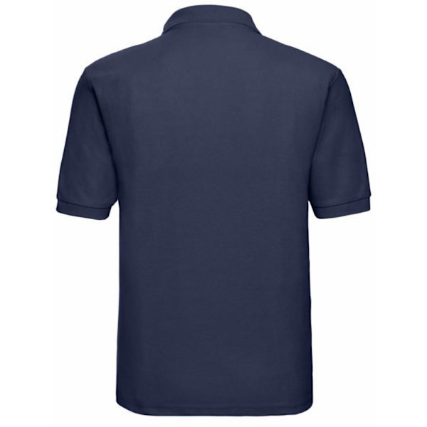Russell Herr Classic Kortärmad Polycotton Pikétröja 4XL Fre French Navy 4XL