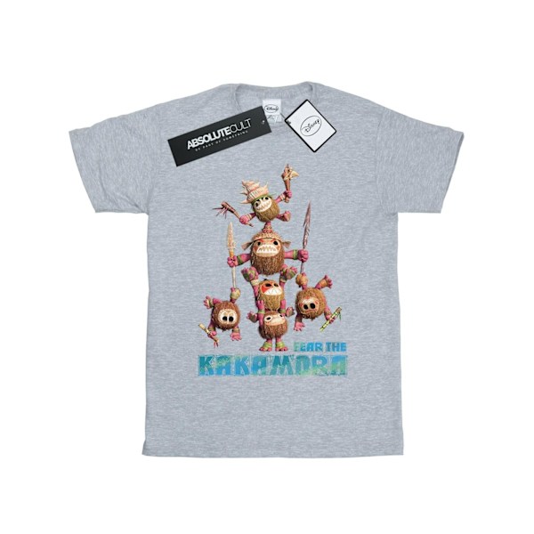 Disney Moana Fear The Kakamora T-shirt S Sports Grey för män Sports Grey S