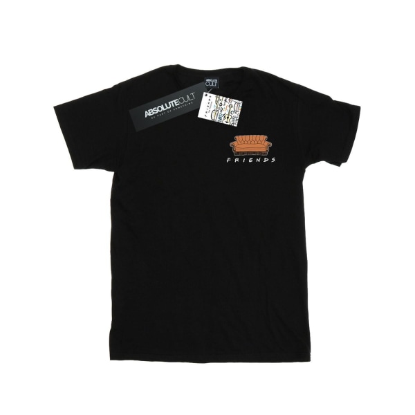 Friends Herrsoffa T-shirt med print 5XL Svart Black 5XL