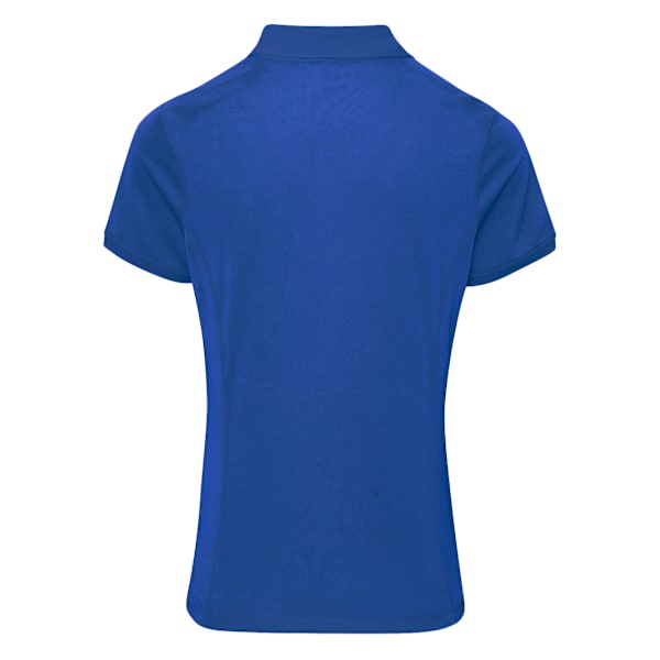 Premier Dam/Kvinnors Coolchecker Kortärmad Pique Polo T-Shirt Royal XS