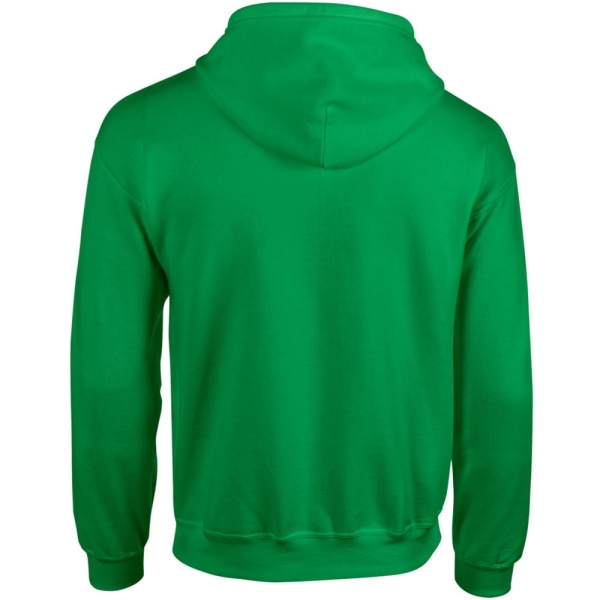 Gildan Heavy Blend Unisex Vuxen Full Zip Sweatshirt Top Irish Green 2XL