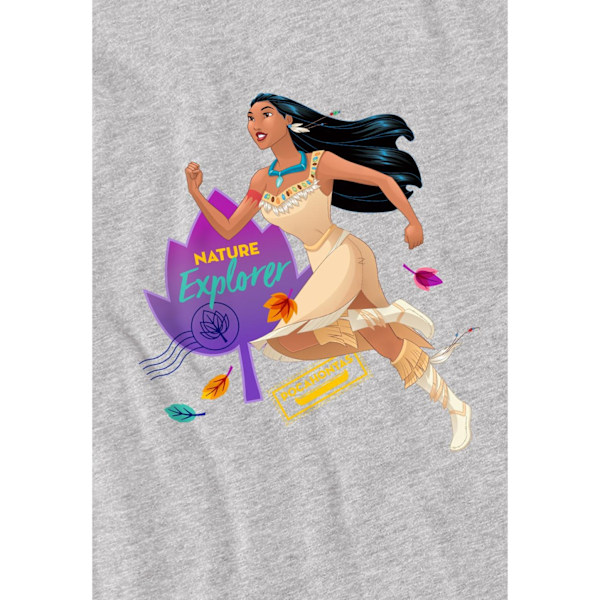 Pocahontas Barn/Barn Natural Explorer T-Shirt 12-13 År Sport Heather 12-13 Years