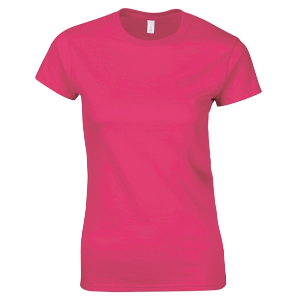 Gildan Ladies Soft Style Kortärmad T-shirt L Heliconia Heliconia L