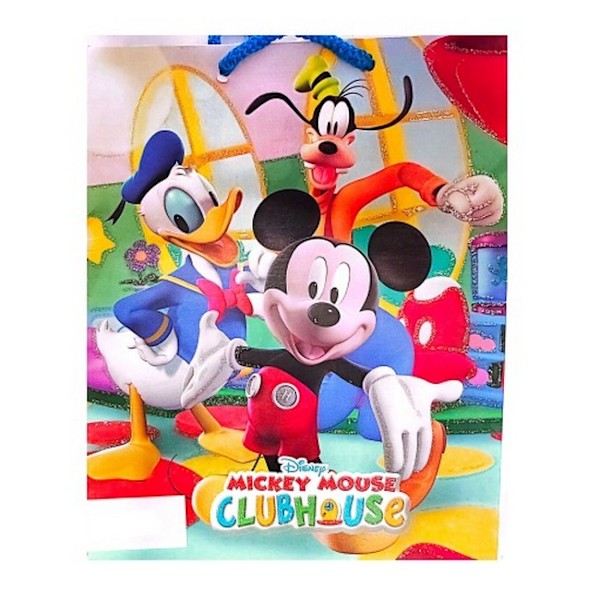 Mickey Mouse Clubhouse Gruppbild Presentpåse En Storlek Flerfärgad Multicoloured One Size