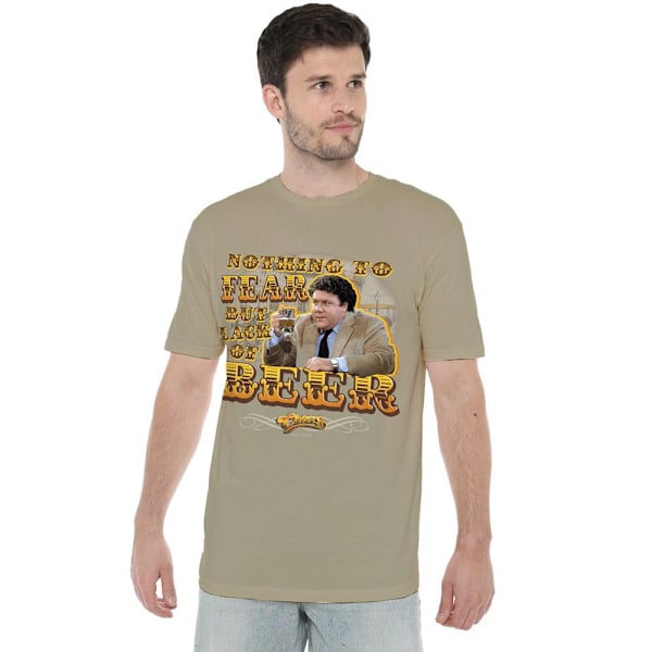 Cheers Herr T-Shirt Fear L Safari Grön Safari Green L