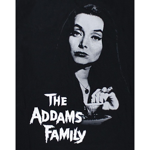 Familjen Addams Dam/Dam Morticia Addams Oversized T-Shi Black S