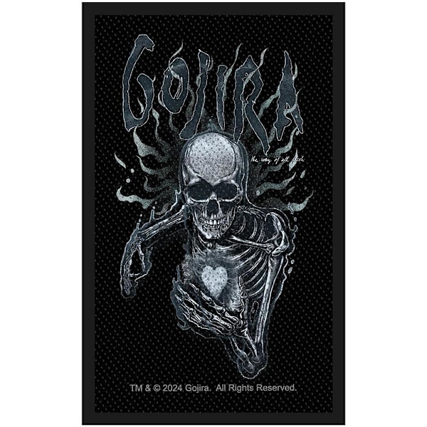 Gojira The Way Of All Flesh Vävd Patch One Size Svart Black One Size