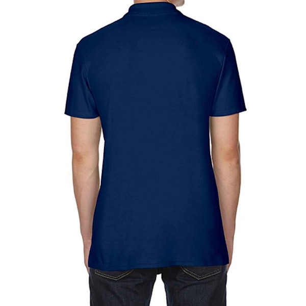 Gildan SoftStyle Double Pique Poloskjorta M Marinblå Navy M