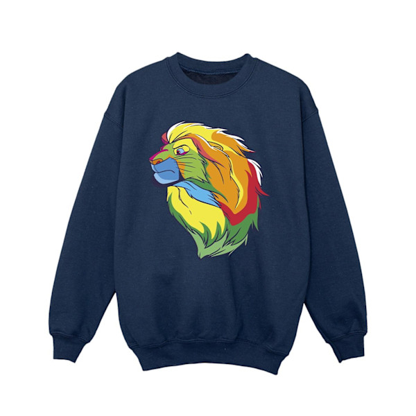 Disney Girls The Lion King Colours Sweatshirt 3-4 år Marinblå Navy Blue 3-4 Years