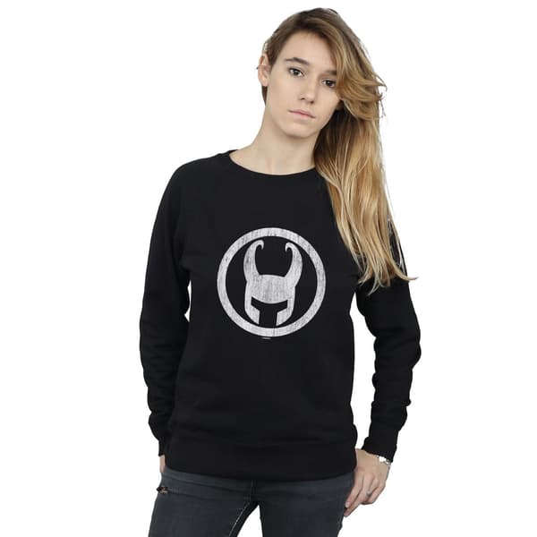 Marvel Dam/Damer Loki Icon Sweatshirt M Svart Black M