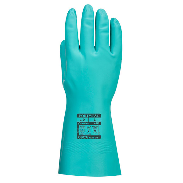 Portwest Unisex Adult A812 Nitrosafe Plus Kemisk Handske XS Green XS