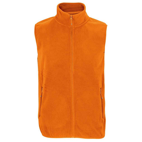 SOLS Unisex Vuxen Factor Microfleece Återvunnen Body Warmer XS Orange Orange XS