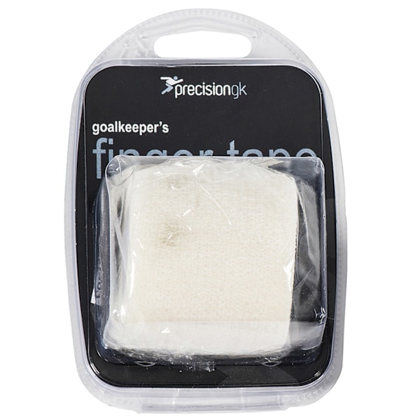 Precision Målvakt Fingertejp One Size Vit White One Size