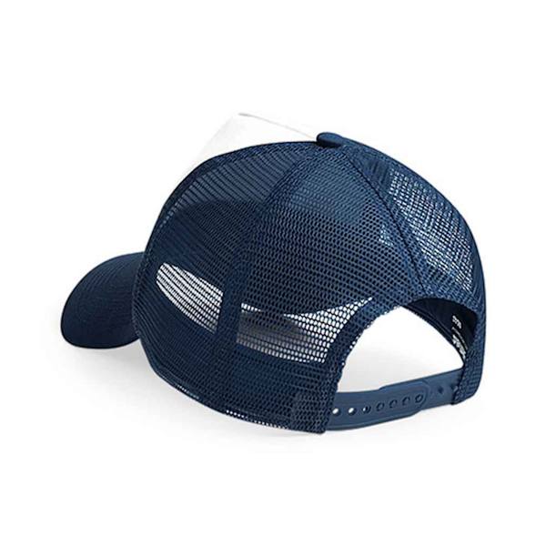 Beechfield Unisex Vuxen Snapback Trucker Cap En Storlek Franska Na French Navy/White One Size