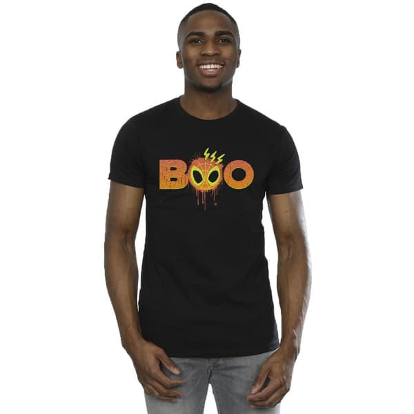Spider-Man Herr Boo Bomulls T-Shirt L Svart Black L