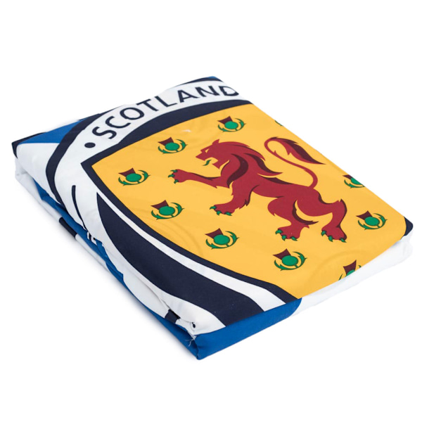 Scottish FA Påslakanset Enkelt Marinblå/Vit/Gul Navy/White/Yellow Single
