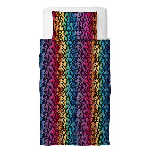 Rainbow High Barnkalaset/Barn Duvet Cover Set Singel Multifärgad Multicoloured Single