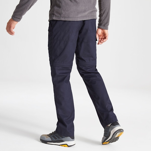 Craghoppers Mens Expert Kiwi Tailored Trousers 40R Mörkblå Dark Navy 40R