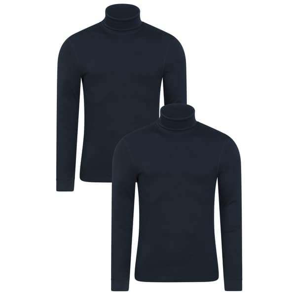 Mountain Warehouse Meribel Termotopp för män (2-pack) S Marinblå Navy S