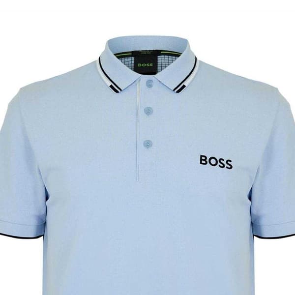 Boss Herr Paddy Pro Pikétröja i Bomull S Blå Blue S