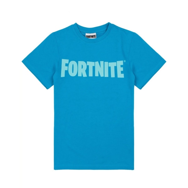 Fortnite Battle Royale T-shirt för barn/barn L Blå Blue L