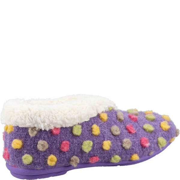 Fleet & Foster Dam/Dam Snowberry Tofflor 3 UK Lila Purple 3 UK