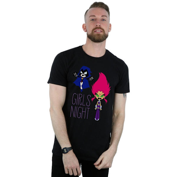 DC Comics Herr Teen Titans Go Girls Night T-shirt 5XL Svart Black 5XL