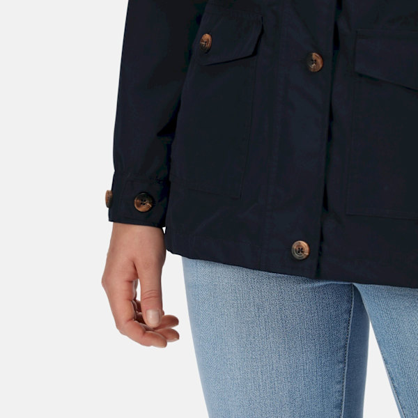 Regatta Womens/Ladies Nahla Vattentät Jacka 8 UK Marinblå Navy 8 UK