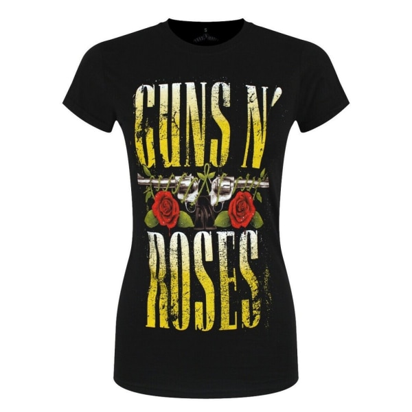 Guns N Roses Dam/Dam Big Guns T-shirt L Svart Black L