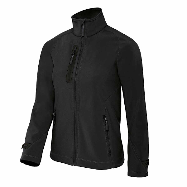 B&C Dam X-Lite Softshell Jacka 2XL Svart Black 2XL