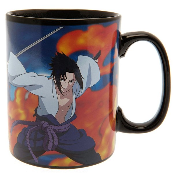 Naruto: Shippuden Värmeförändrande Mugg One Size Svart/Vit/Blå Black/White/Blue One Size