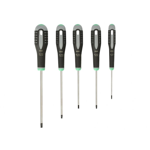Bahco Be-9885 Ergo Skruvmejselset, 5 Delar En Storlek Multi Colo Multi Colour One Size
