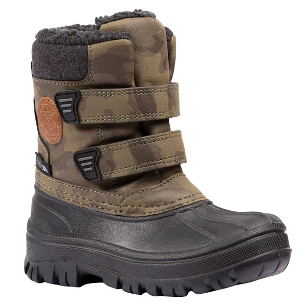 Trespass Toddler Alex Snow Boots 8 UK Barn Grön Green 8 UK Child