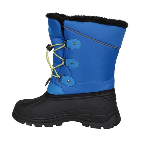 Mountain Warehouse Whistler Adaptiva Snökängor för Barn Bright Blue 2 UK