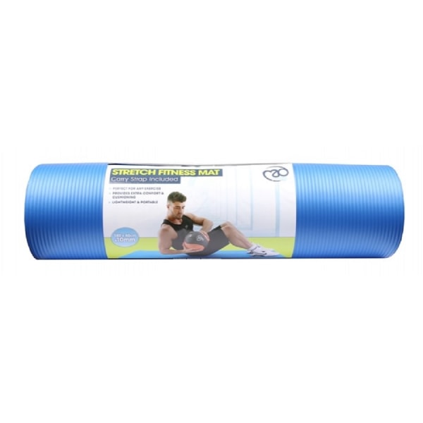 Fitness Mad Stretch Yogamatta One Size Blå Blue One Size