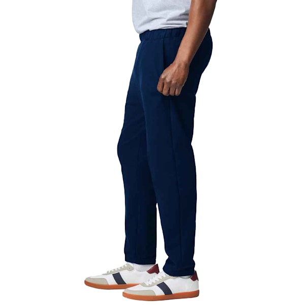 Gildan Midweight Joggingbyxor med Fickor Herr M Marinblå Navy M