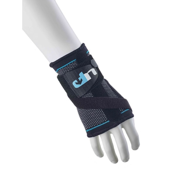 Ultimate Performance Compression Wrist Support L Svart/Blå Black/Blue L