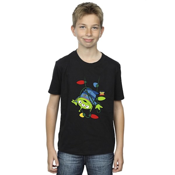 Disney Boys Toy Story Julbelysning Aliens T-shirt 9-11 år Sports Grey 9-11 Years